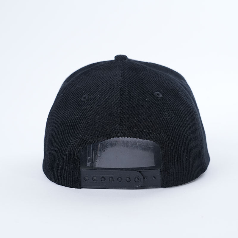 Big Chief Corduroy SnapBack - Black (Pre-Order)