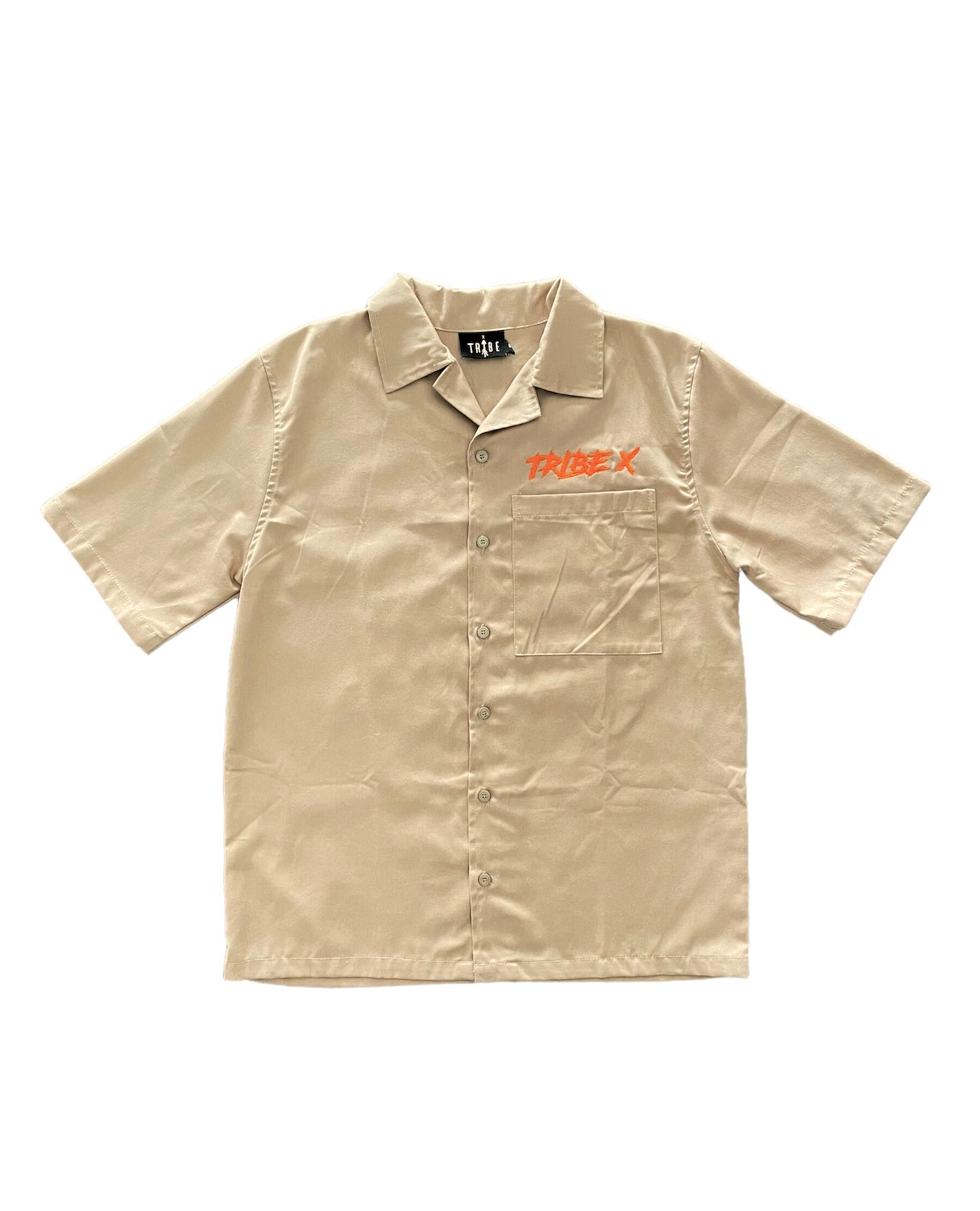 “I Wish Heaven” Button Up (Khaki)