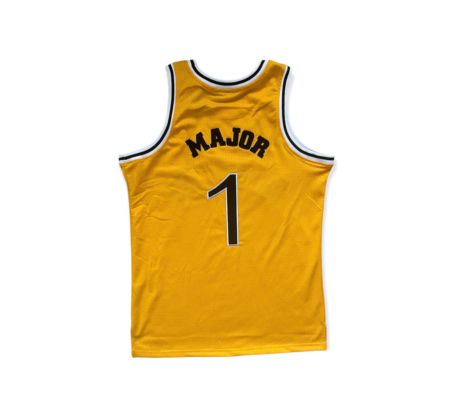 "Minorities are Major" Basketball Jersey - Yellow