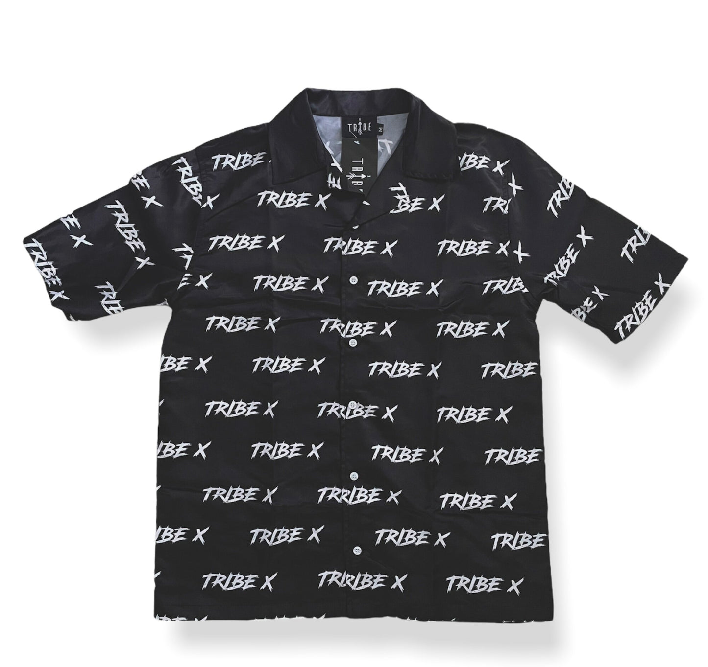 Alternate Logo Allover Print Shirt (Black)
