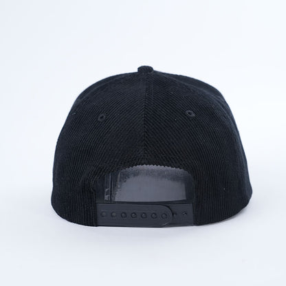 Big Chief Corduroy SnapBack - Black (Pre-Order)