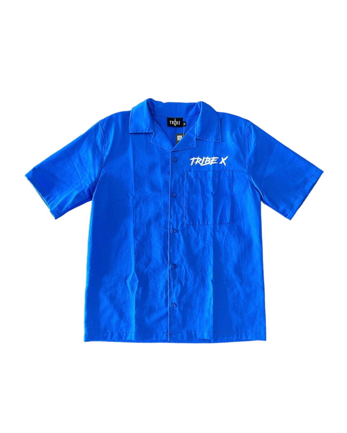 “I Wish Heaven” Button Up - Blue
